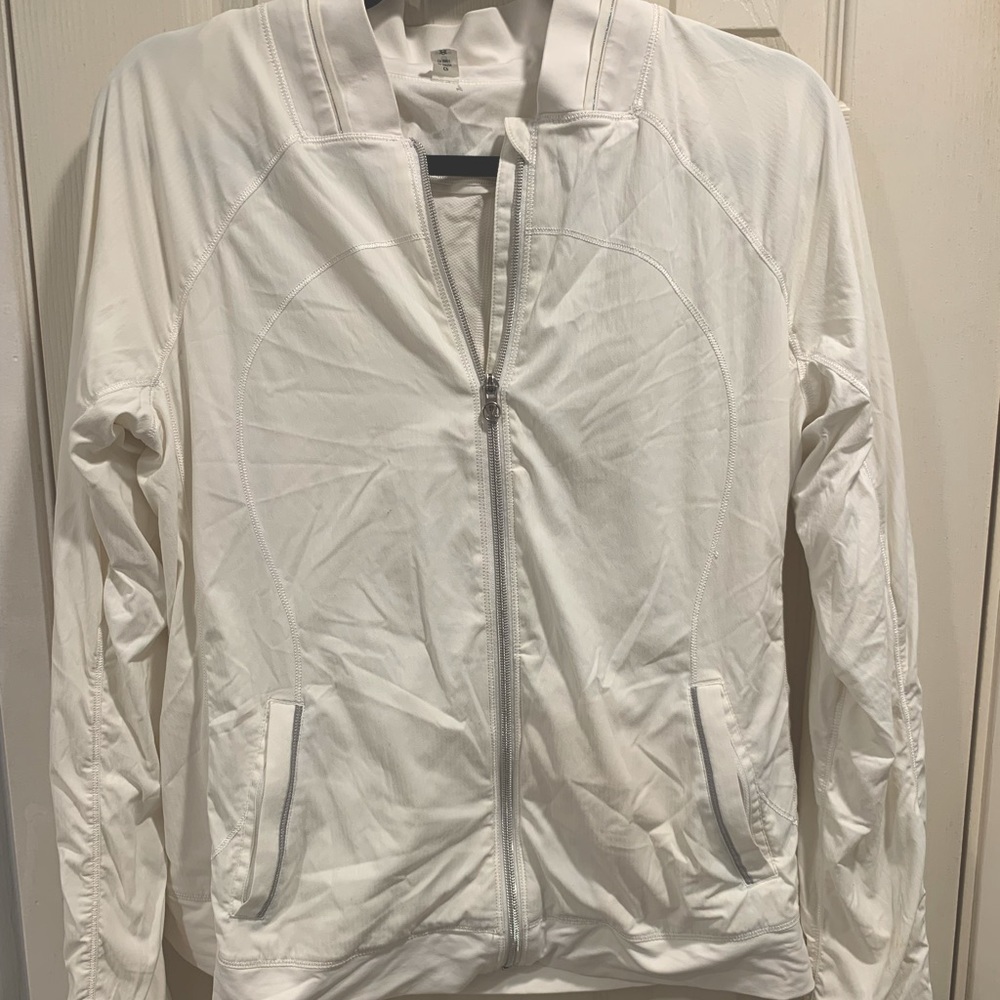 White Lululemon Jacket